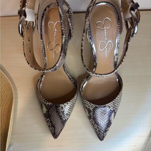 Jessica Simpson Snakeskin Patterned Women's Heels
